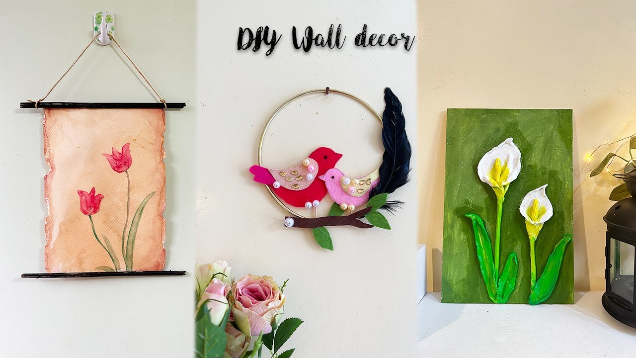 Aesthetic wall decor diy ideas |DIY Wall hanging |Artistic Alisha