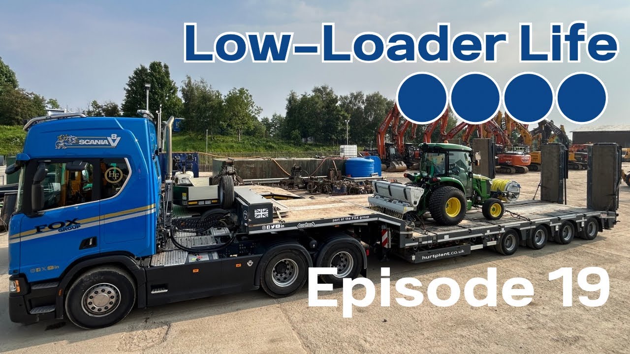 Stillgotallmyfingers Weekly, Low-Loader Life Episode 19 - Red carpet tractor