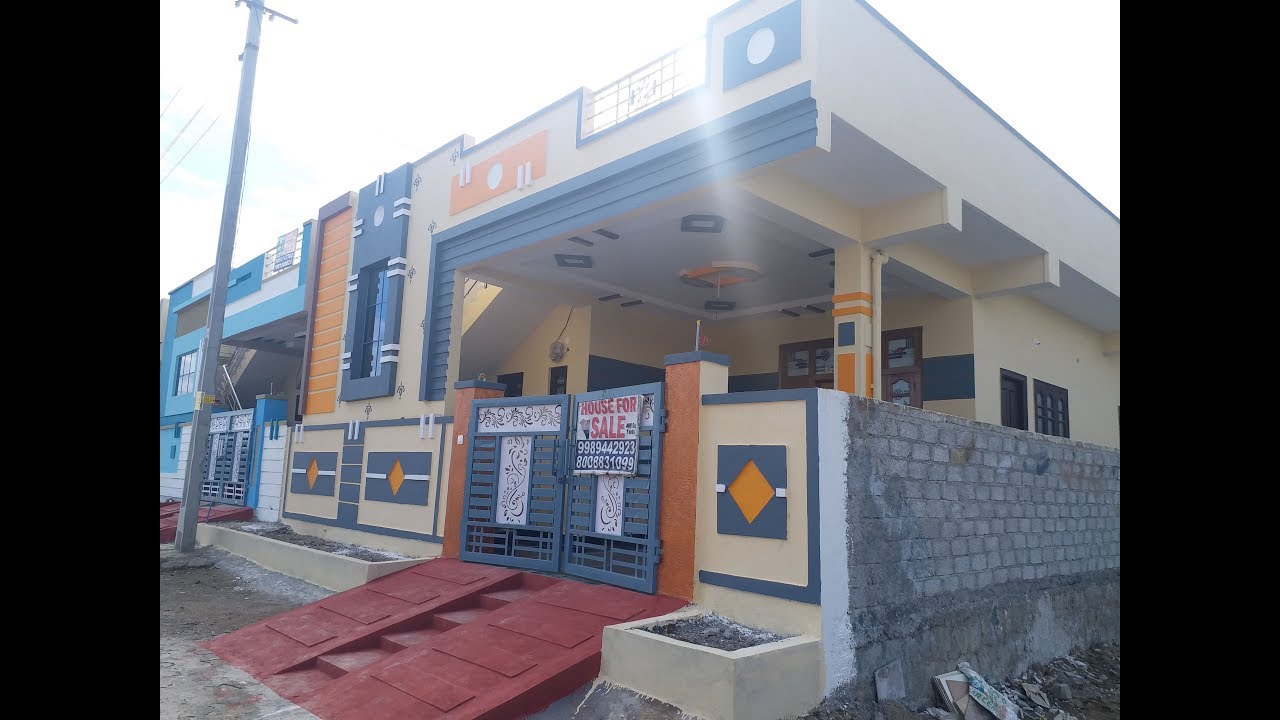150 Sqyd East Face Newly Constructed House For Sale @ Mallapur Near RCI
