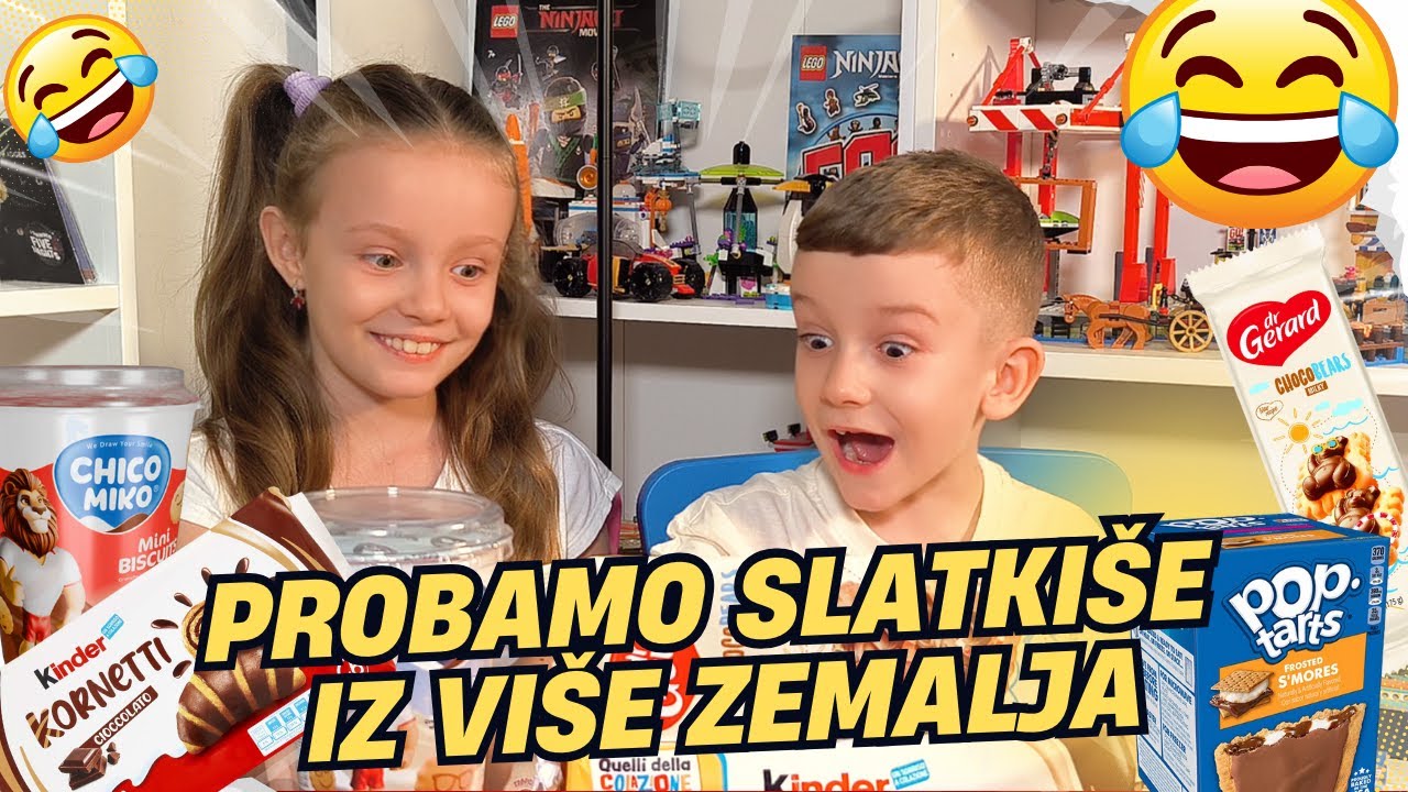 PROBAMO SLATKIŠE IZ RAZNIH ZEMALJA