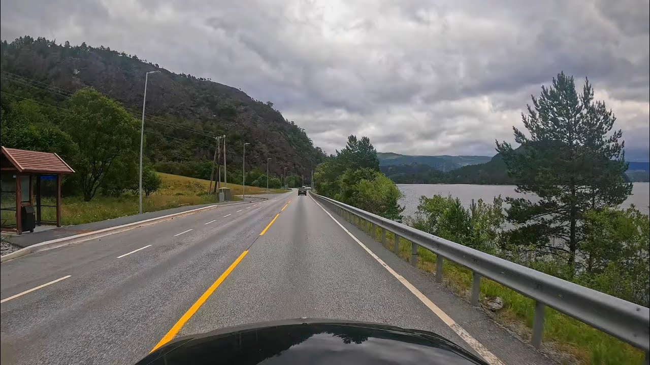 4K Road trip from Bergen to Stryn (Norway) Pt1