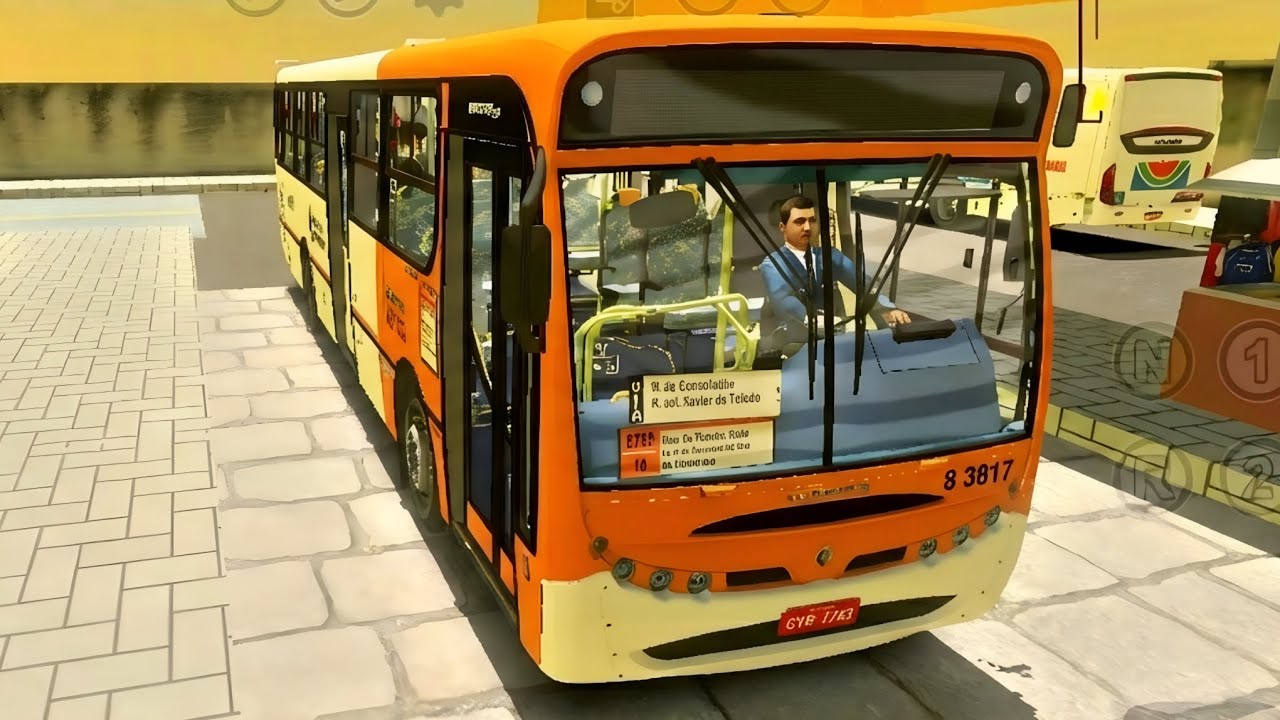 🚍 Proton Bus Simulator | Mod Caio Apache VIP I VW 17.240 OT + Mapa Cidade Popular (Linha 0607)