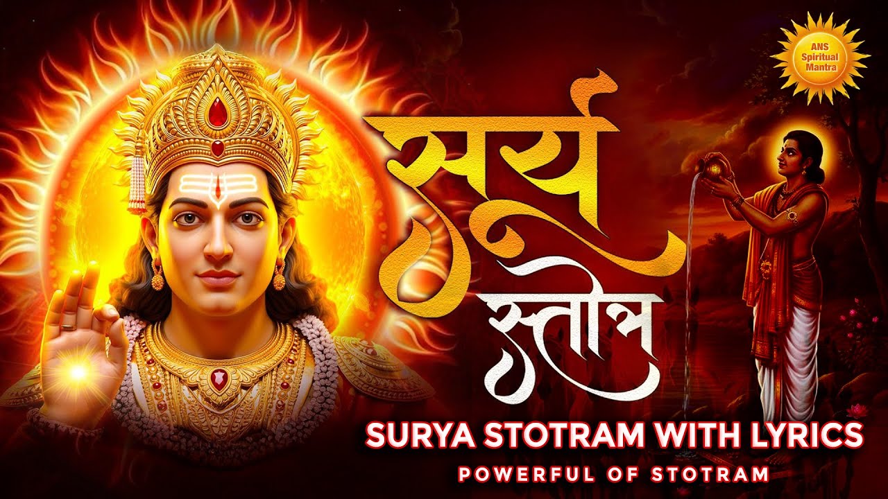 श्री सूर्य अष्टकम | Surya Ashtakam With Lyrics | Powerful Sun God Stotra |