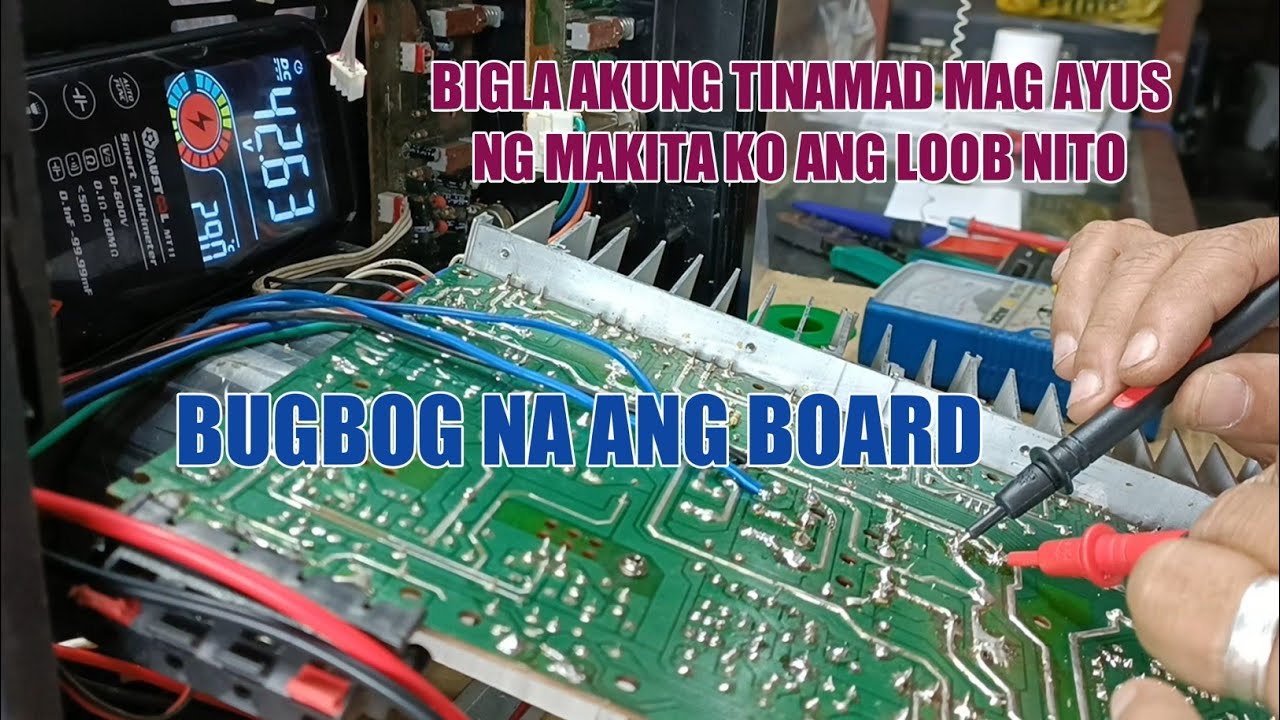 Mahirap talagang ayusin pag galing ibang tech na