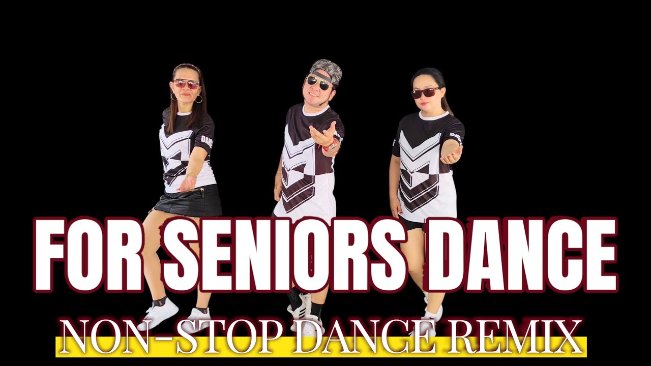 For seniors | nonstop dance remix | easy dance step | oldies dance | retro dance | easy Zumba dance