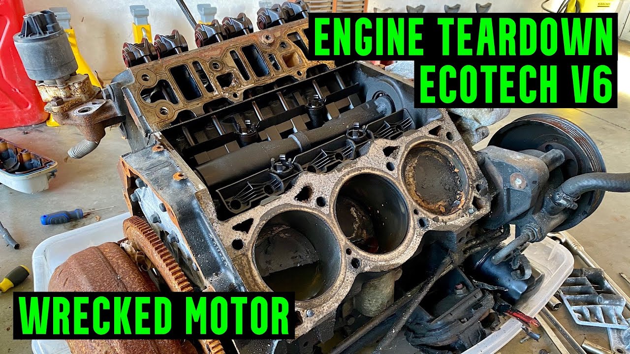 Holden Commodore Ecotech V6 - Engine Teardown