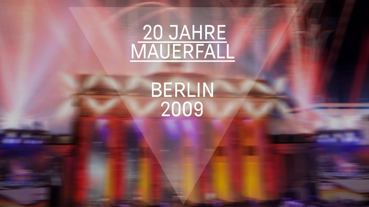 20 Jahre Mauerfall am Brandenburgertor