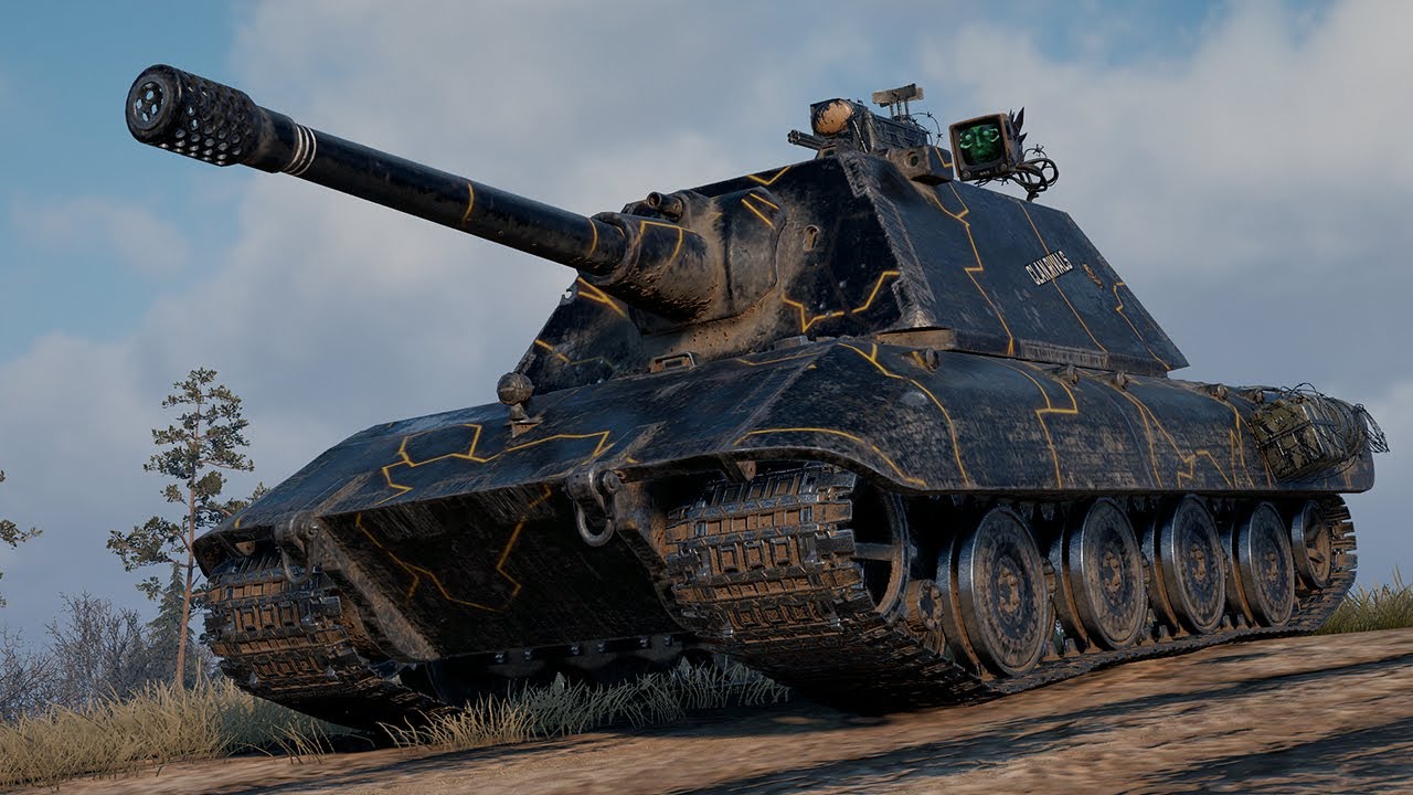 World of Tanks - E 100 - 4 Kills 10,9K Damage (Studzianki)