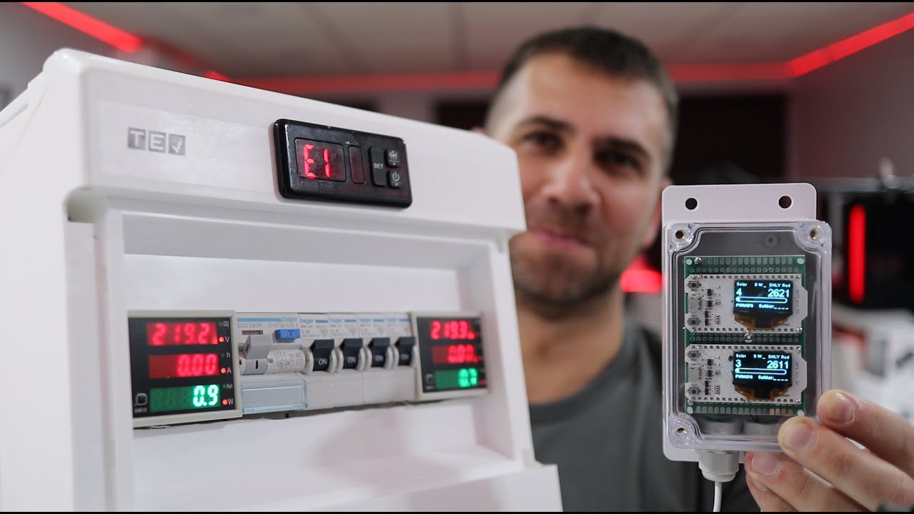 Quadro Eletrico com DUPLO Gestor de Excedentes   "RESUMO"