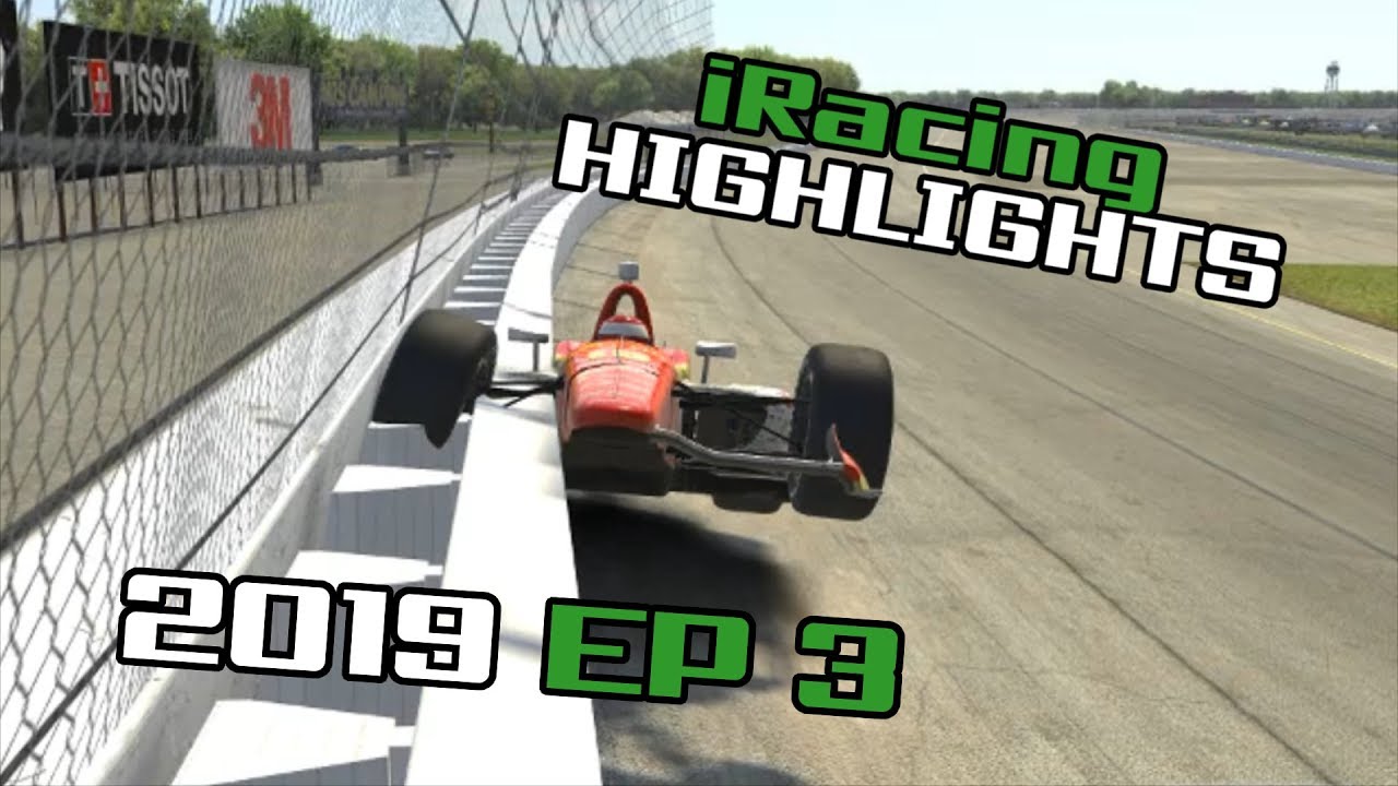 iRacing Twitch Highlights, 2019 Ep. 3 (Fails, Wins and Funny Moments)