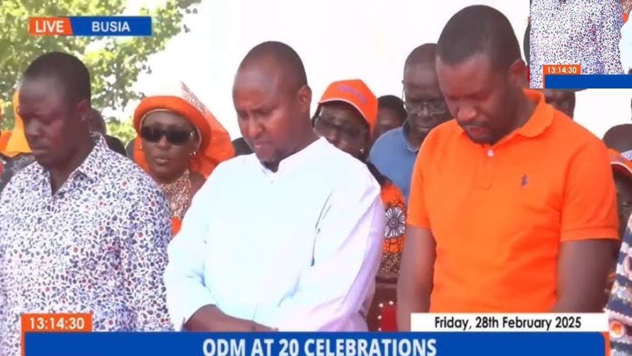 BREAKING NEWS ODM LEADERS LED BY ATANDI AND MILLIE ODHIAMBO CALLS DIALOGUE BETWEEN SIFUNA AND JUNET