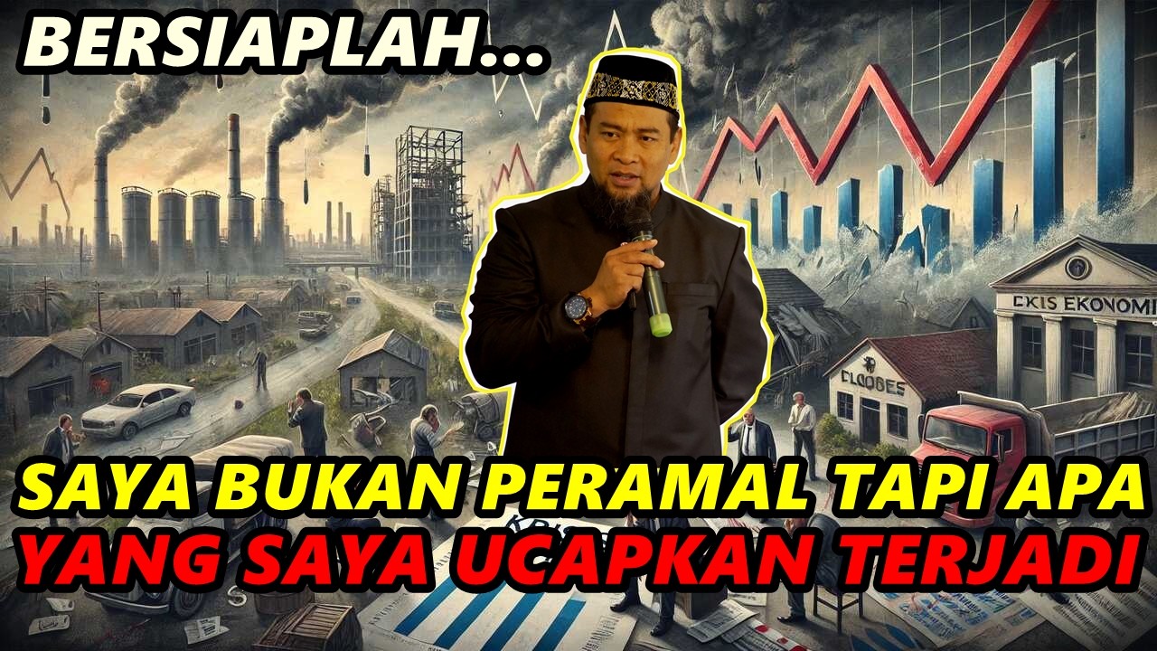 Saya Bukan PERAMAL Tapi Apa Yang SAYA Ucapkan Terjadi Hari ini - Ust. Zulkifli M. Ali