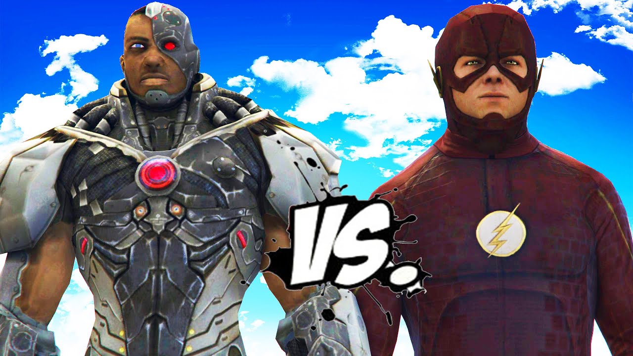FLASH VS CYBORG - EPIC SUPERHEROES BATTLE | DEATH FIGHT