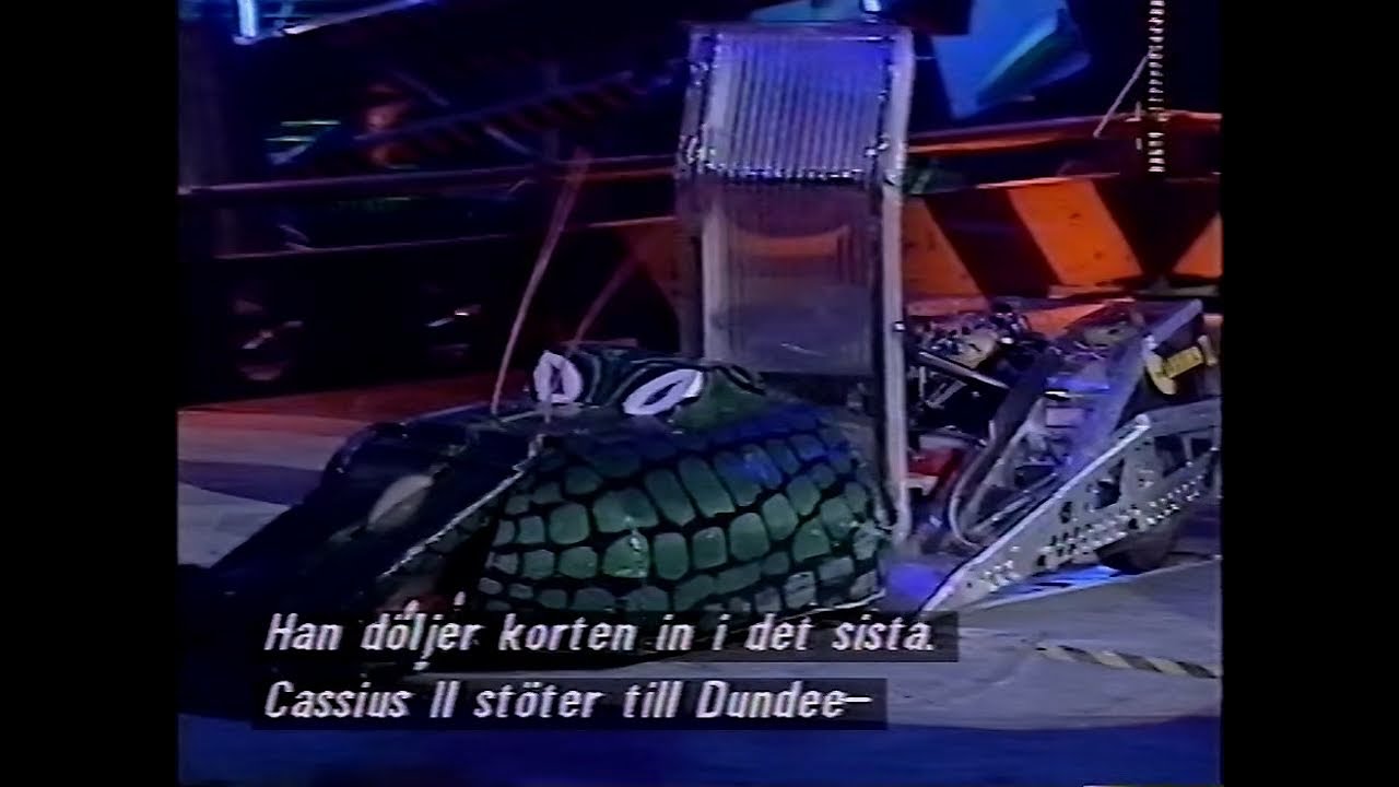 Robot Wars 2001 VHS Video Band Med Extra
