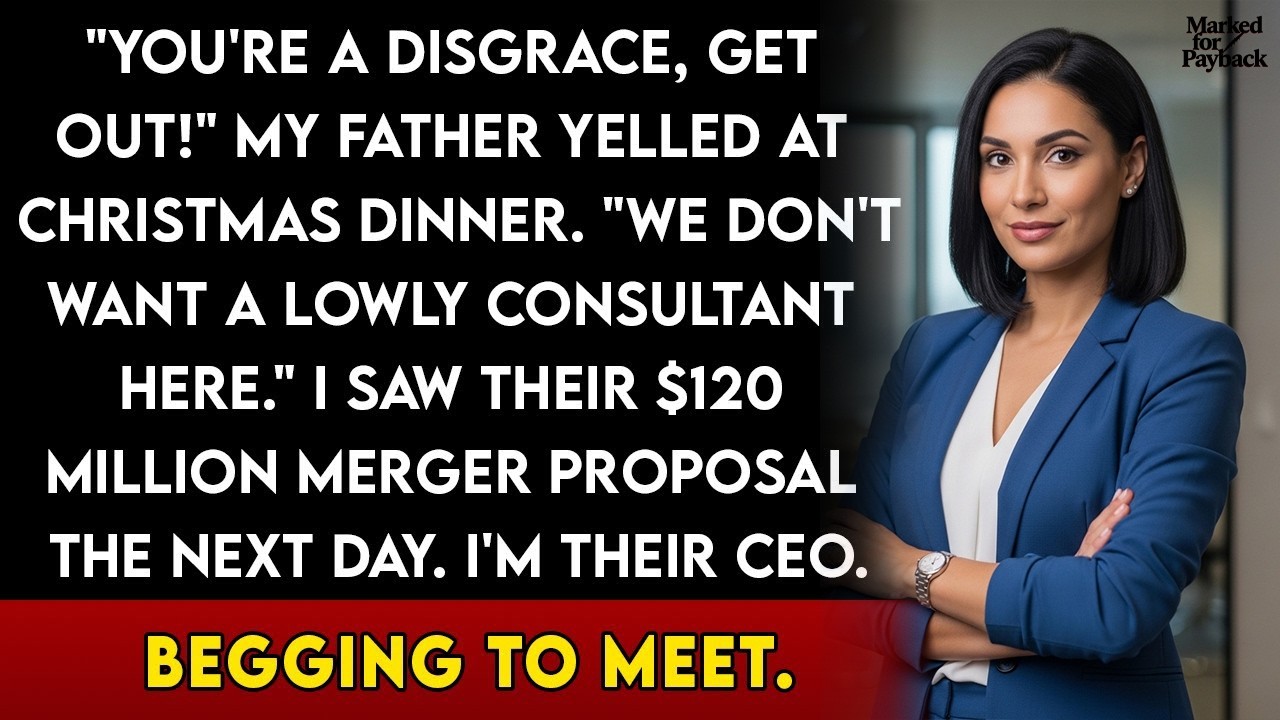 My Family Kicked Me Out Of Christmas Dinner—Then I Owned Their Golden Deal