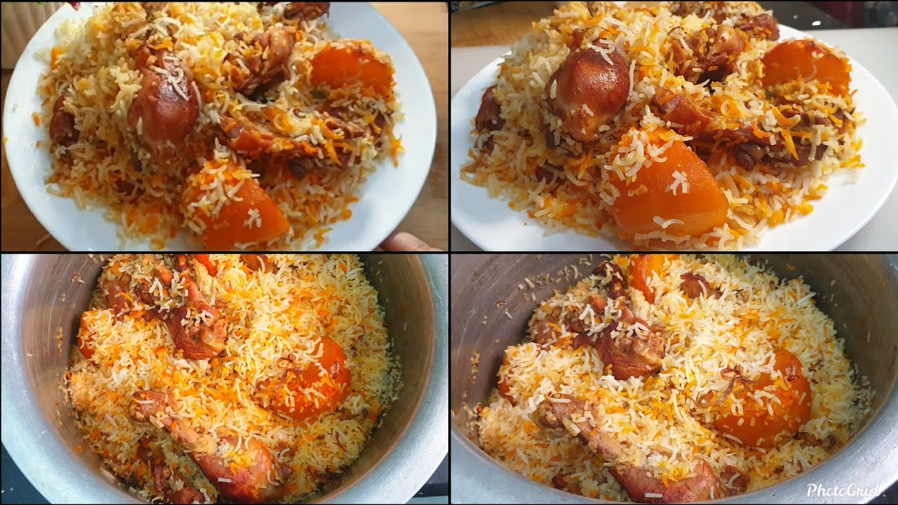 Kolkata Chicken Biryani Recipe ♥️