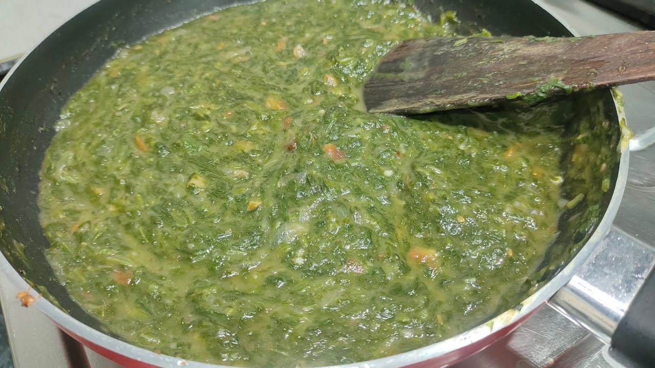 Palak Ki Sabji. ll हरी हरी सब्जी रेसिपी पालक की लाइव वीडियो बनाना सीखे l