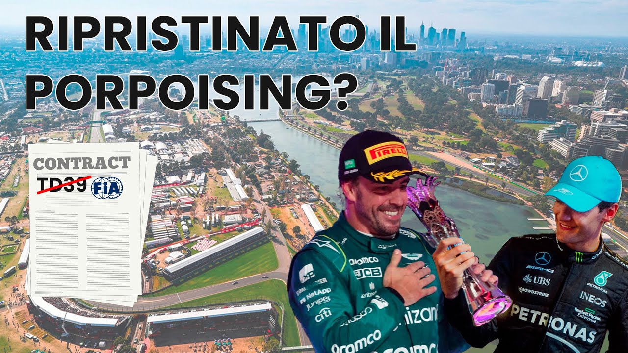 La FIA ha ripristinato il porpoising? Cosa succederà al GP di Australia? -F1 Spiegata MALE