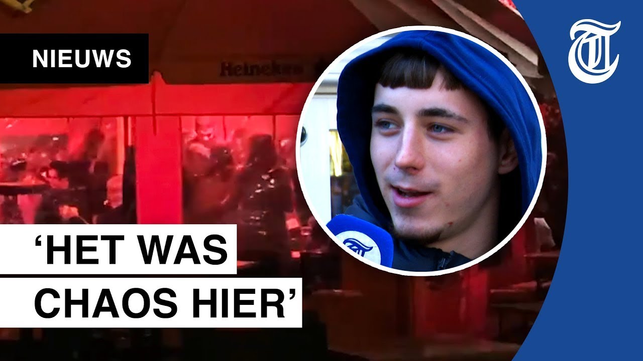 Schokkende beelden feest Den Haag gaan viral