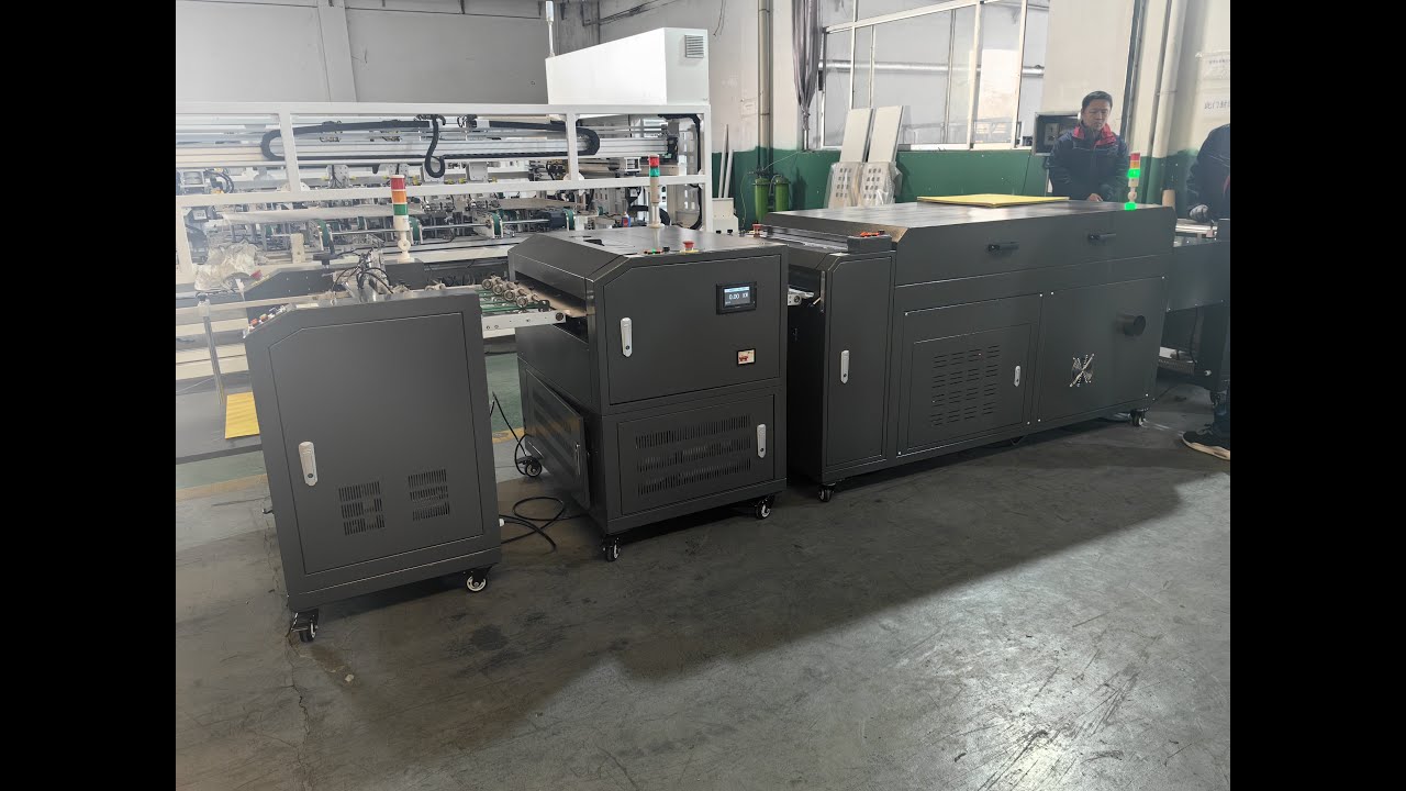 【Feeder+Corona+Coating+Stacker】Install and Operate Video