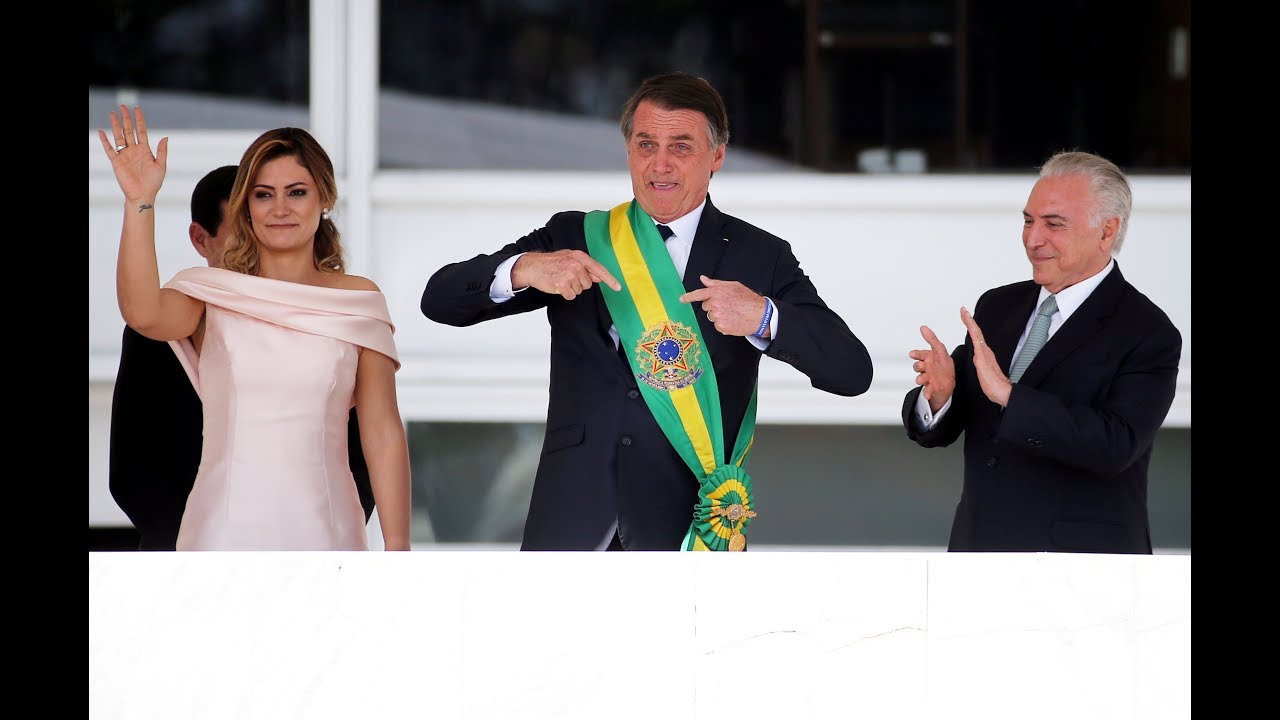 Bolsonaro takes office as Brazil's president
