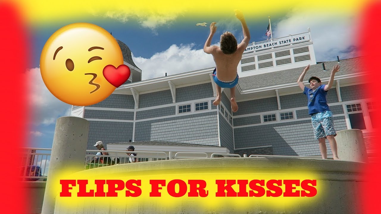 Flips for kisses and Beach Flips!  (Rejected)