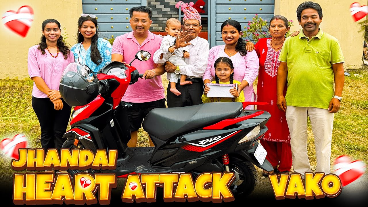 35 Lakh Magda Jhandai Heart Attack Vako | Ayush station | Chitwan Surprise