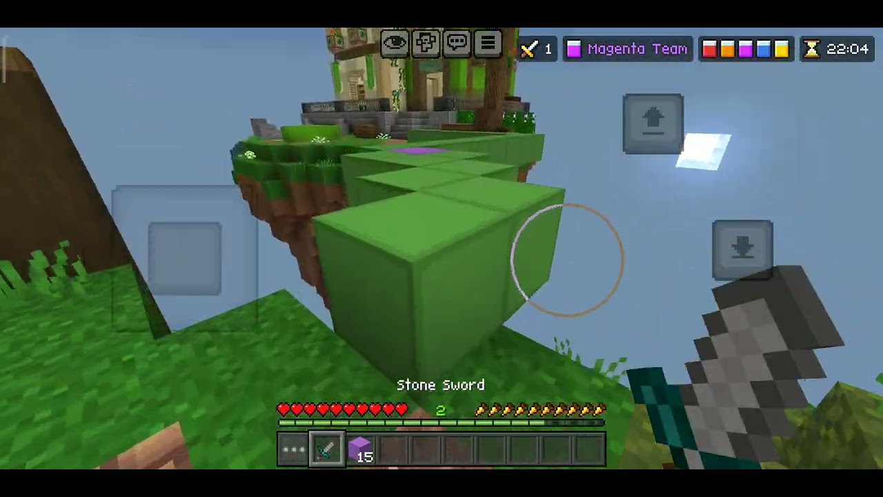 Day 4 of practice in Minecraft pe