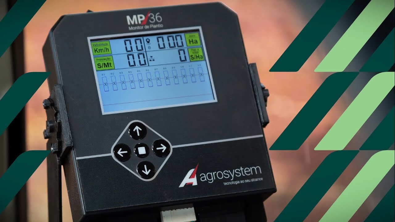 Conhe&ccedil;a o Monitor de Plantio MP36 Agrosystem