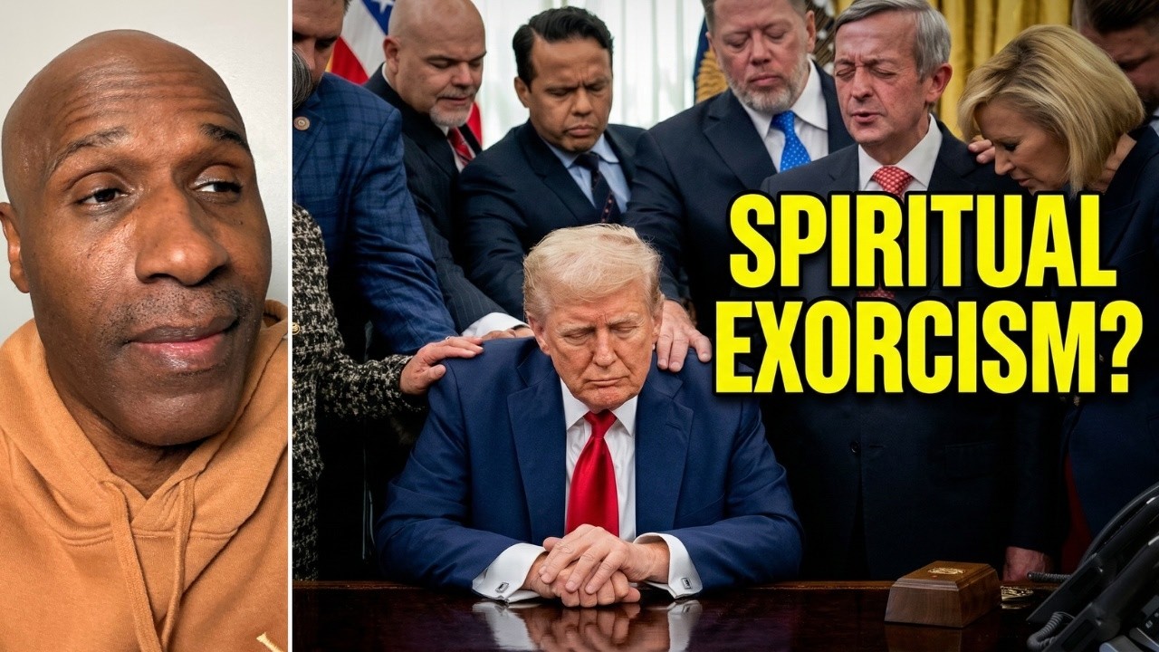 They&rsquo;re Praying Over the DEVIL Himself! | Trump Oval Office Prayer