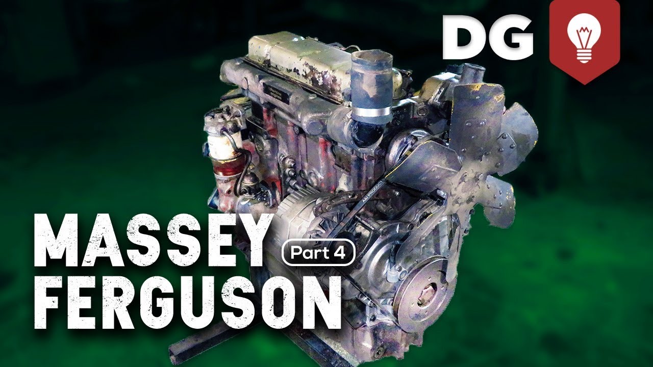 3.9 Perkins 4-цилиндровый, финальная сборка | Massey Ferguson 270 [EP4]