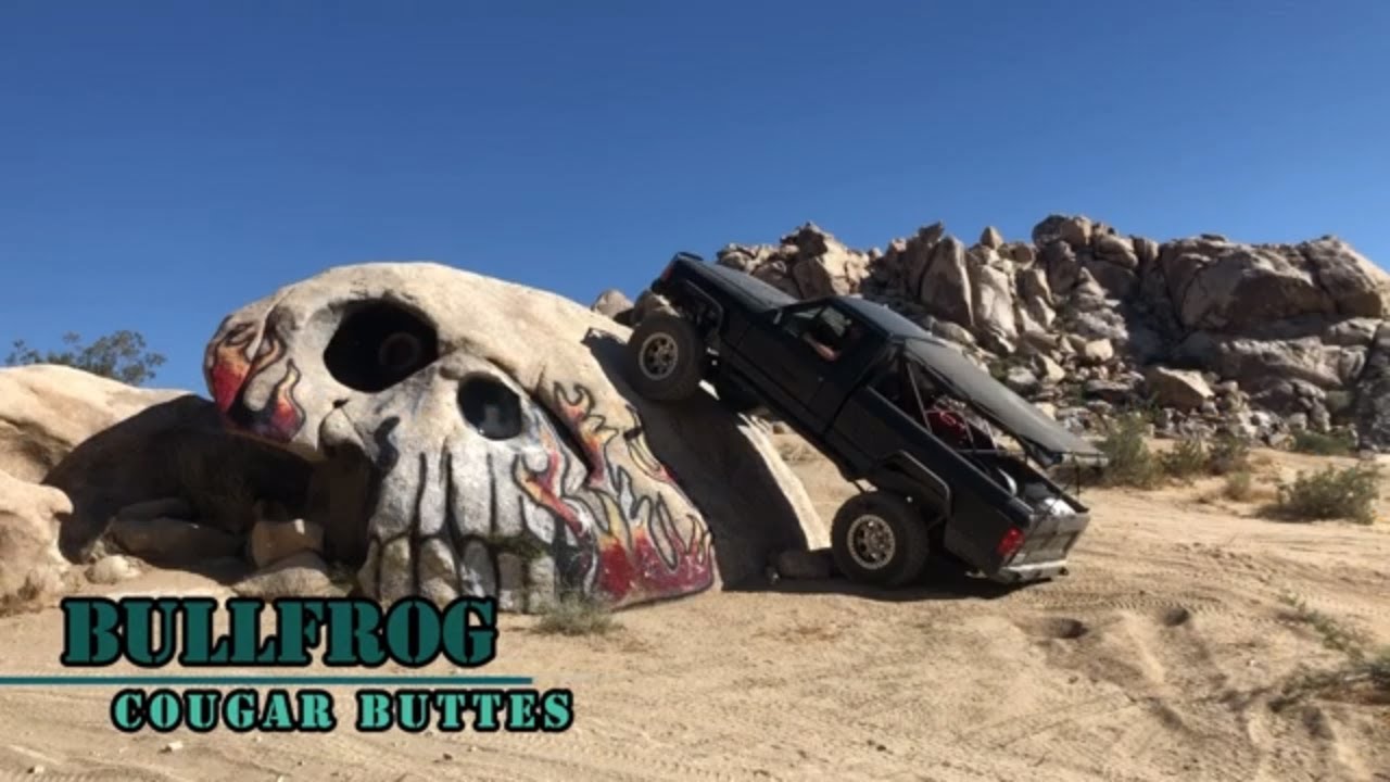 Bullfrog trail Cougar Buttes: