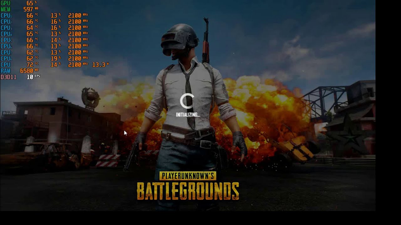 Intel UHD 620 Test - PUBG