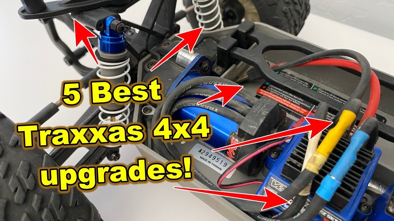 5 лучших улучшений для Traxxas Slash 4x4, Stampede 4x4, Rustler 4x4 и Rally 4x4