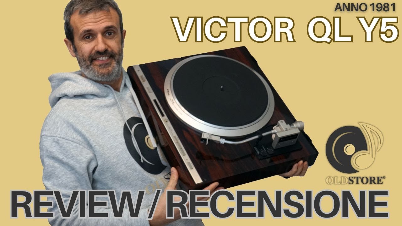 Victor (JVC) QL Y5 - giradischi semiautomatico a trazione diretta - RECENSIONE / REVIEW
