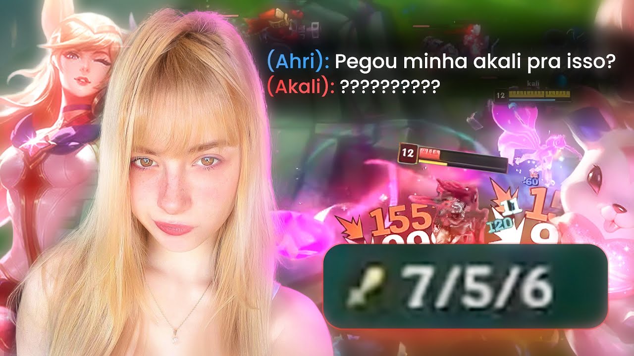 PEGARAM MINHA AKALI :( - LEAGUE OF LEGENDS - KALILOL