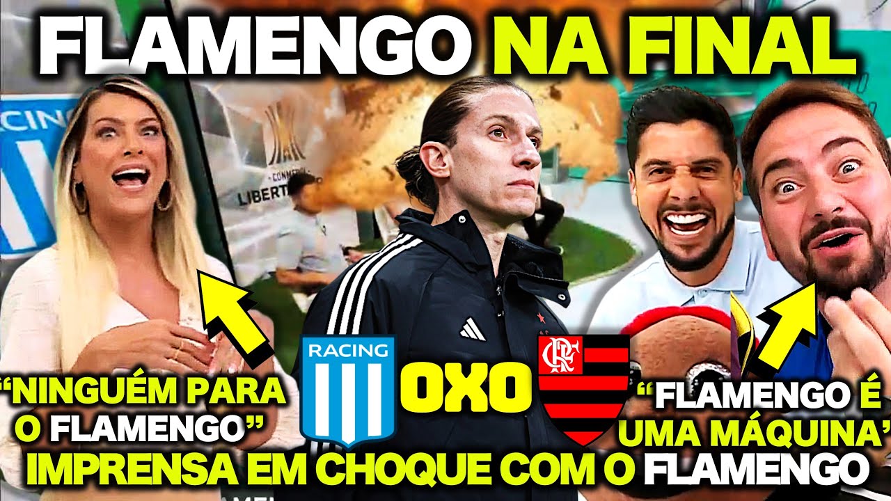 CICINHO RASGA ELOGIOS ao FLAMENGO e RENATA FAN se RENDE ao FLAMENGO CLASSIFICADO para a FINAL