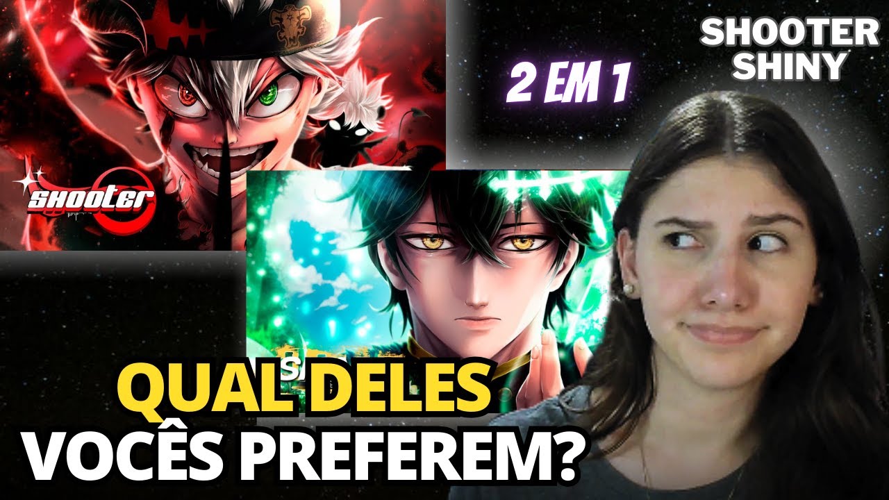 REACT - ÓDIO | Asta (Black Clover) | Shooter e Nossa Promessa | Yuno (Black Clover) | Shiny