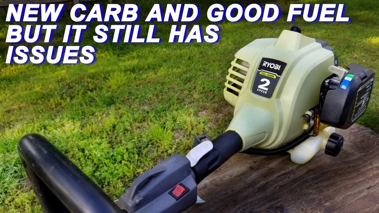Fixing A Ryobi Trimmer That Starts But Won't Stay Running