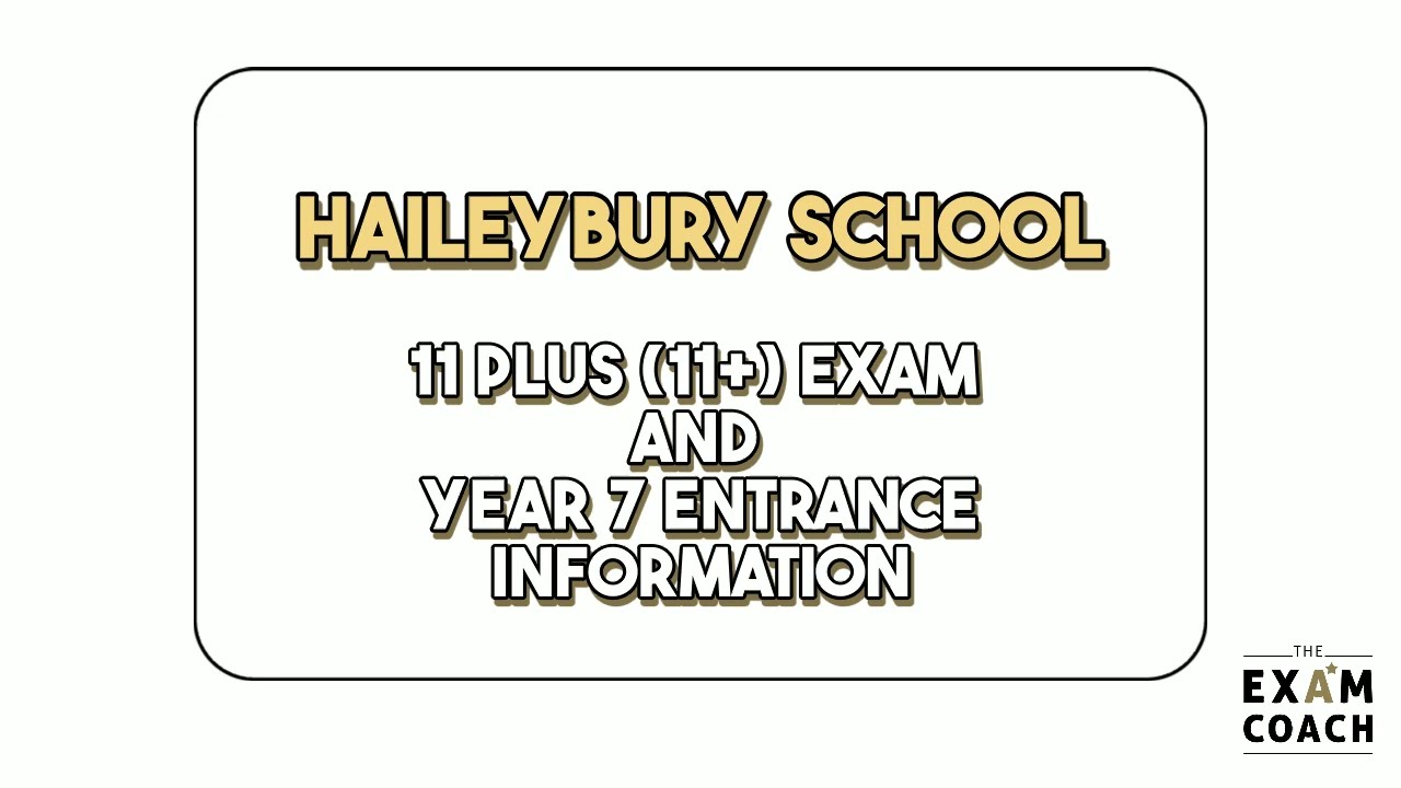 Haileybury School 11+ (11 Plus) Exam Information and Admissions For Year 7 Entry
