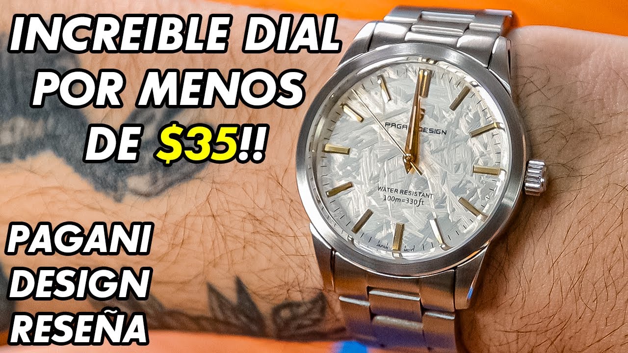 Reloj Economico Con Dial Increible | Pagani Design PD-1734 Reseña