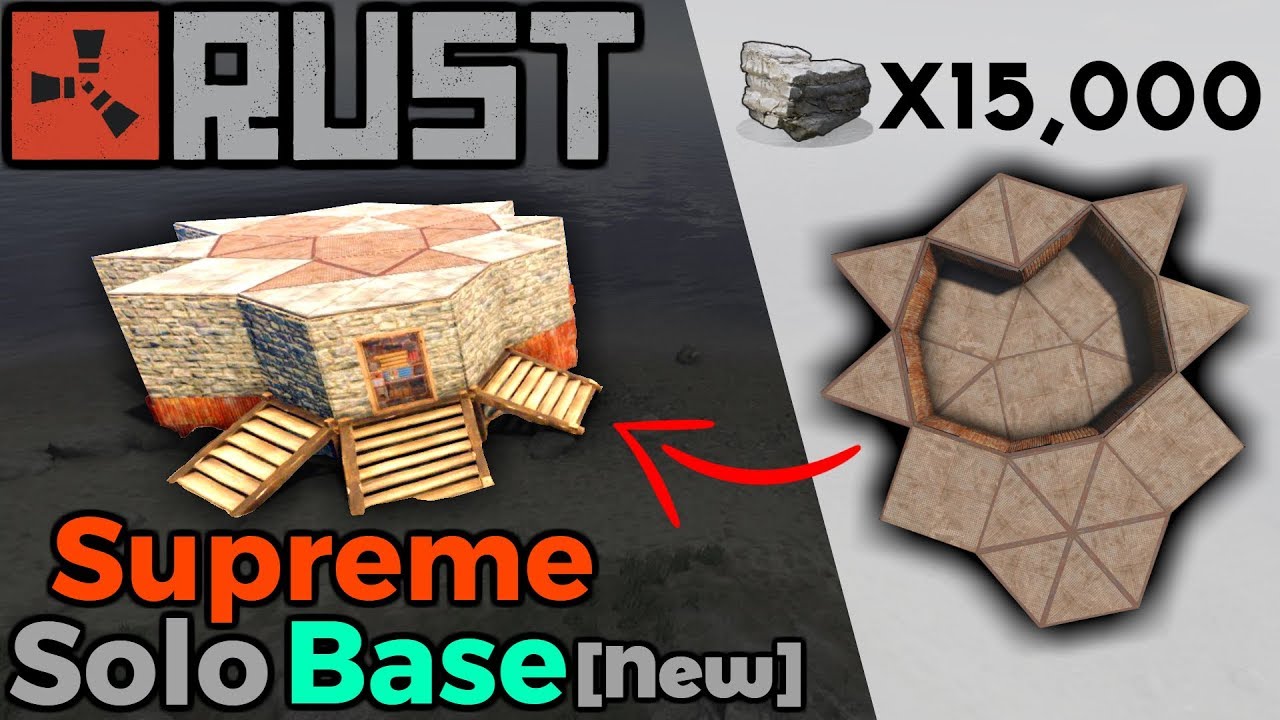 RUST | Supreme Solo/Duo Base Design | BUILDING 3.0