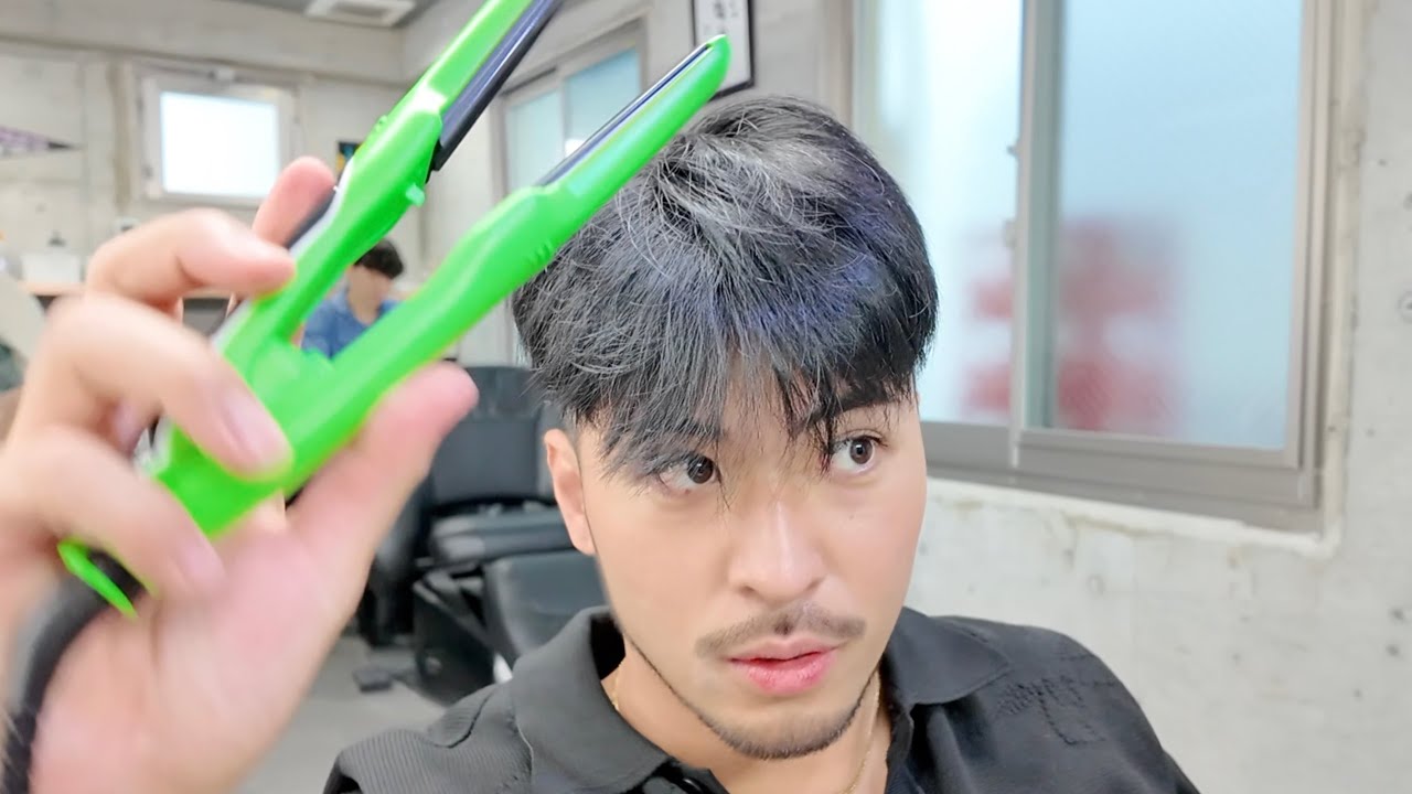 【22日目】ド直毛の男が最高な髪型になるイージーパーマをかけてみた