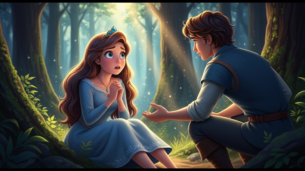 The Princess Lost in the Forest and the Handsome Young Man Who Found Her 🌲👑💖