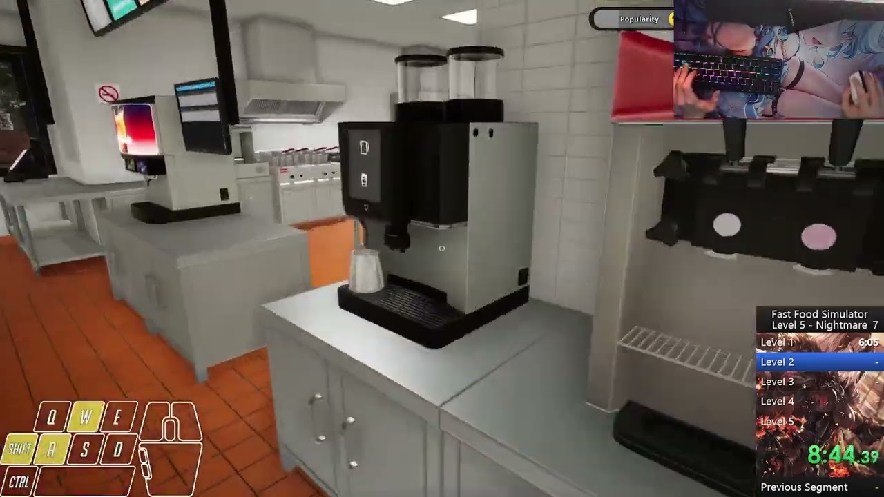 Fast Food Simulator Speedrun: Level 5 - Nightmare (27:20)