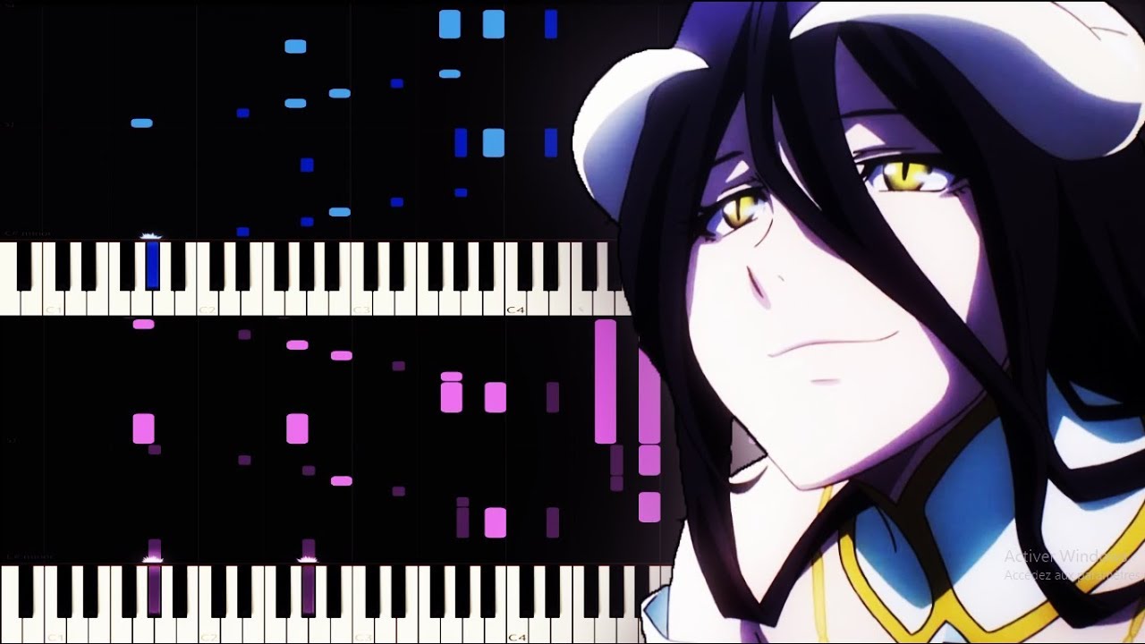 Overlord Season 2 ED - HYDRA (Full) - Duet (two pianos) [Piano tutorial + SHEETS] // Synthesia