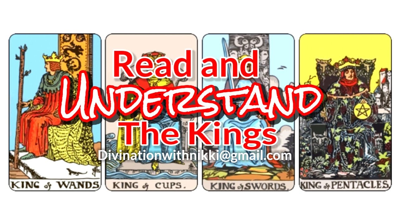 Learn To Read Tarot Court Cards 👑| THE KINGS