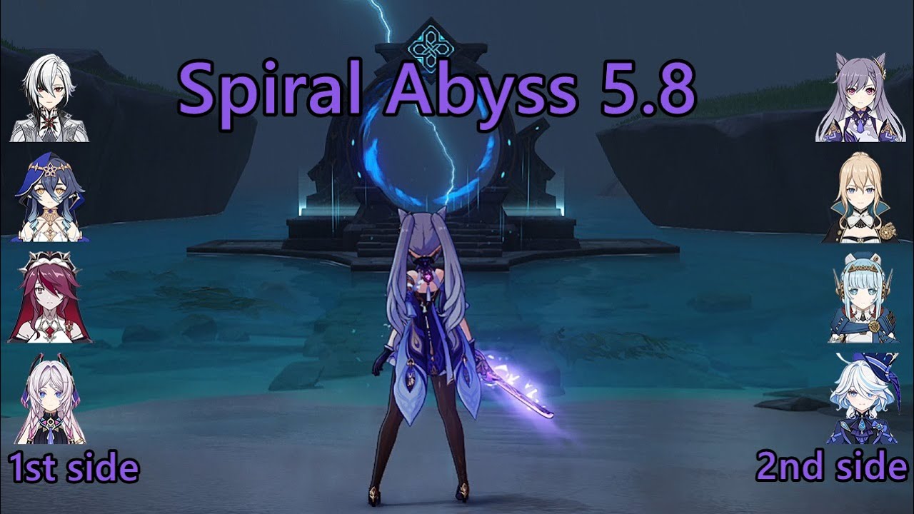Spiral Abyss 5.8 Keqing lunar-charged & Arlecchino melt | Floor 12 | Genshin Impact