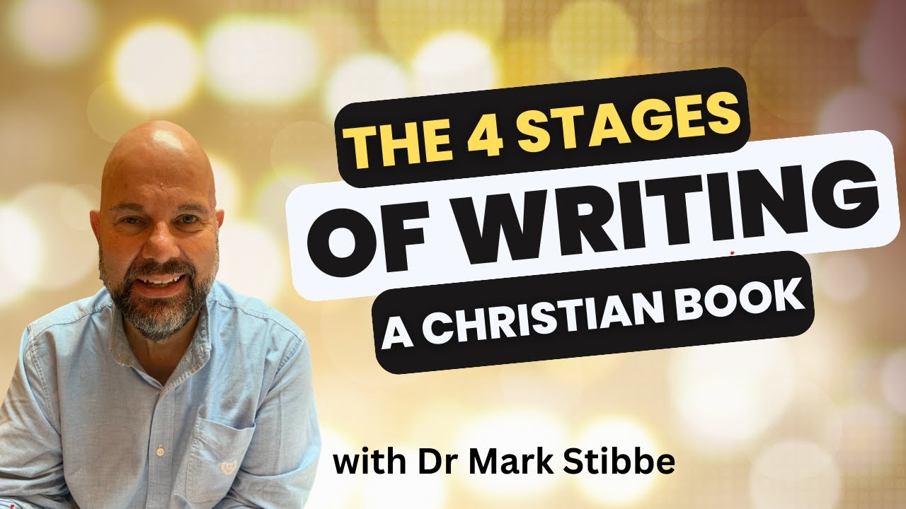 Advice for Christian authors: How to write a book in 4 stages