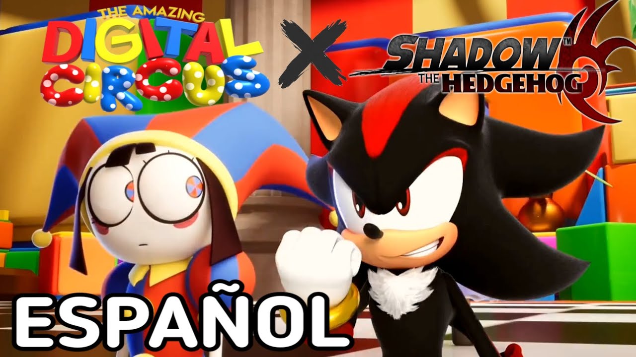Shadow the hedgehog en The Amazing Digital Circus - Fan Animación en Español